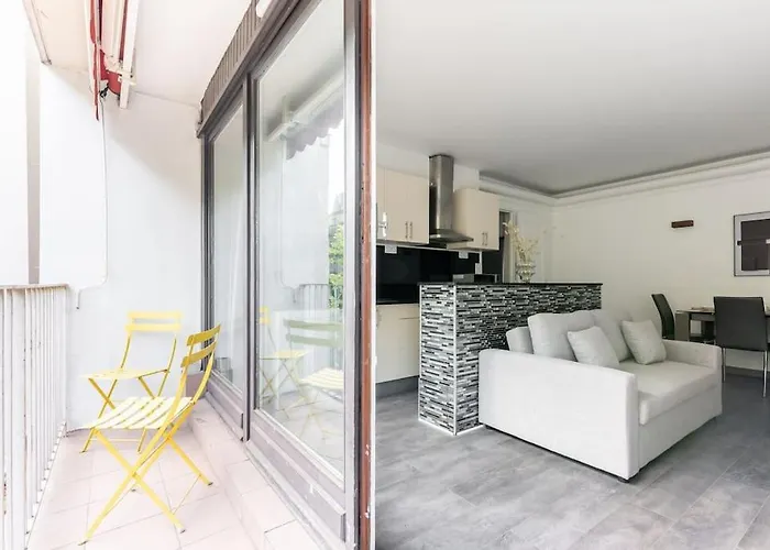 Apartmán Ensoleille Buttes Chaumont -iv *