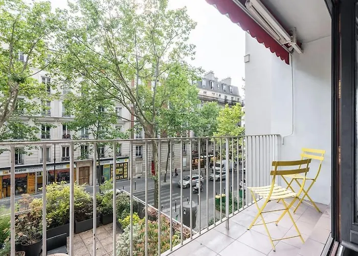 Apartmán Ensoleille Buttes Chaumont -iv *